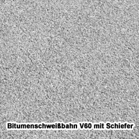 Bitumen Schweissbahn V60 mit Schiefer