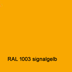 Bitumen Farbe gelb RAL 1003