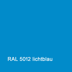 Bitumen Farbe blau RAL 5012
