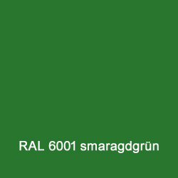 Bitumen Farbe grün RAL 6001
