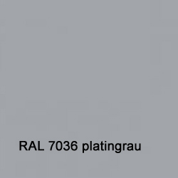 Bitumen Farbe grau RAL 7036